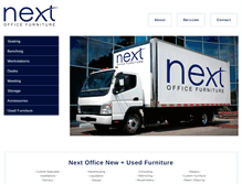 Tablet Screenshot of nextofficefurniture.com